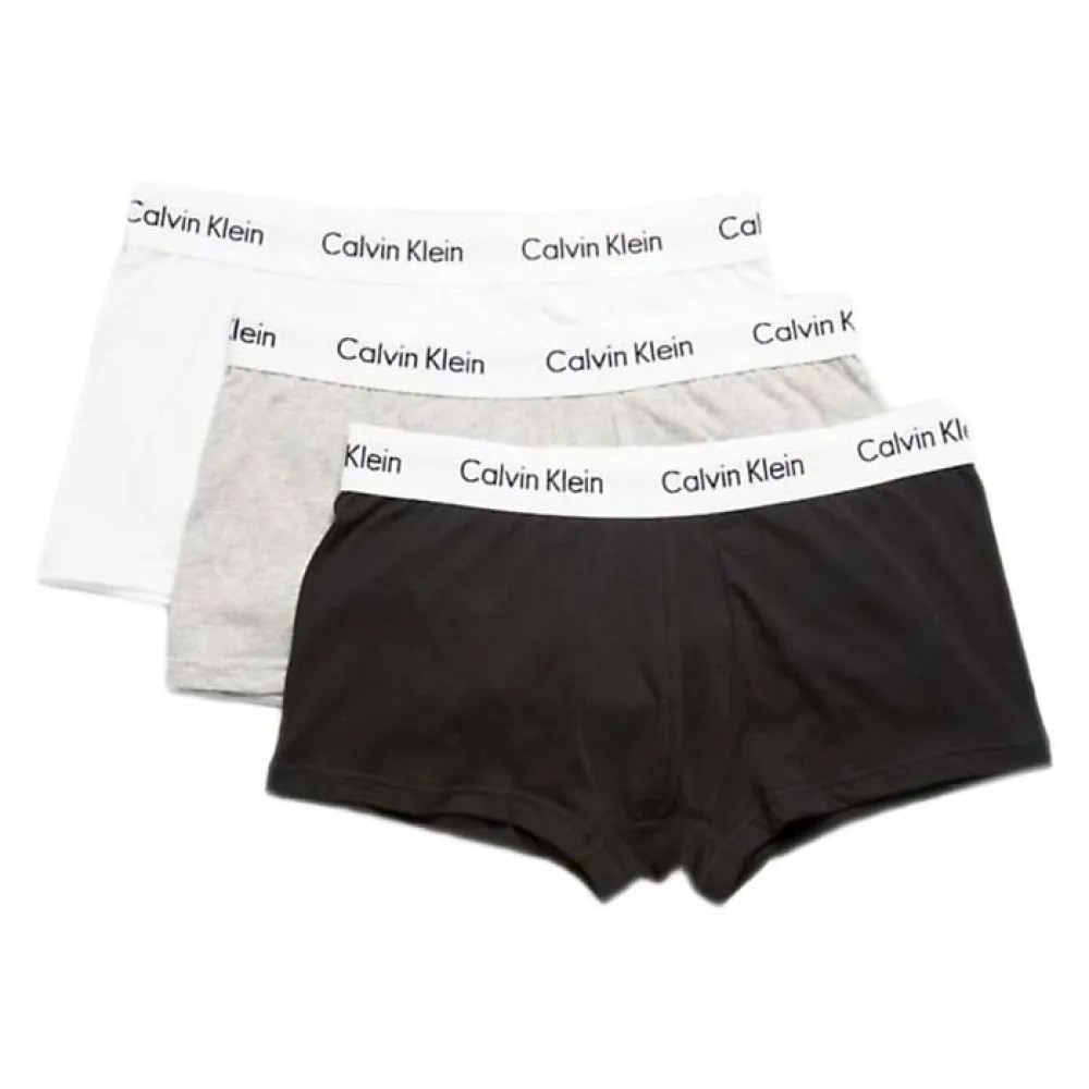 CALVIN Klein Low Rise 四角褲 低腰 棉質彈性 正品歐洲代購 [136278853]