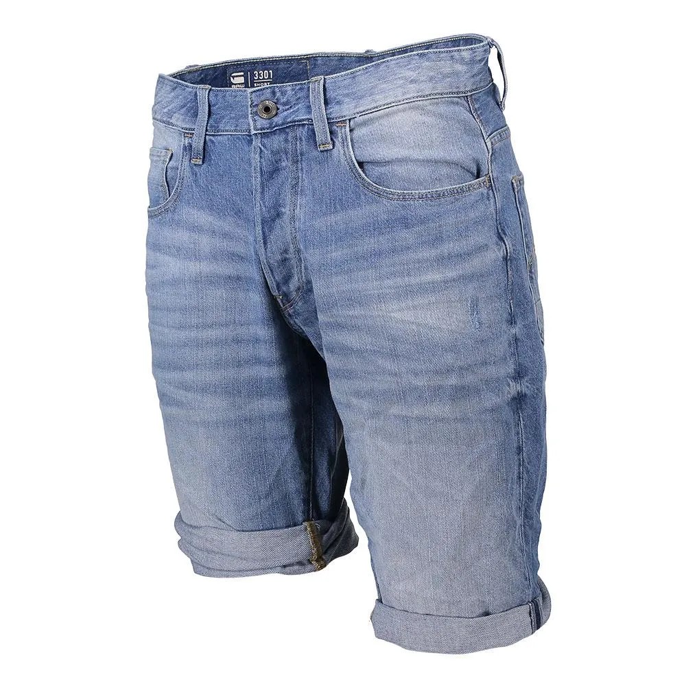 G-STAR RAW Star Denim 短褲 丹寧 直筒 休閒 運動 正品歐洲代購 [136672685]