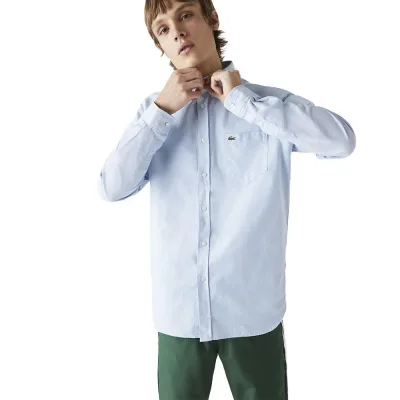 LACOSTE Cotton Oxford Long Sleeve Shirt 襯衫 正品代購