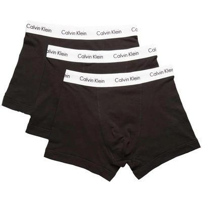 CALVIN 3件組 Klein 四角褲 透氣 舒適 男內褲 平口褲 正品歐洲代購 [136833870]