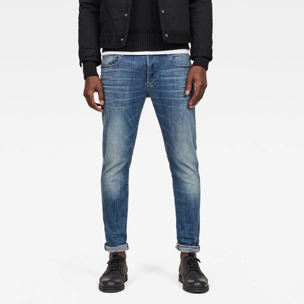 G-STAR RAW Star Slim 牛仔褲 耐磨 修身 直筒 休閒 正品歐洲代購 [137057322]