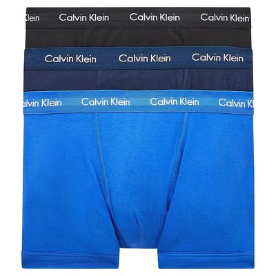 CALVIN 3件組 Klein 四角褲 透氣 舒適 男內褲 平口褲 正品歐洲代購 [137351668]