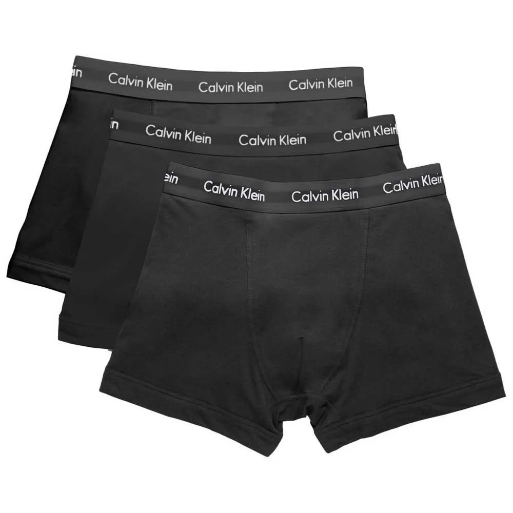 CALVIN 3件組 Klein 四角褲 舒適 透氣 男內褲 平口褲 正品歐洲代購 [137351670]