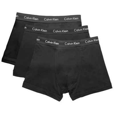 CALVIN 3件組 Klein 四角褲 舒適 透氣 男內褲 平口褲 正品歐洲代購 [137351670]