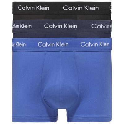 CALVIN Klein Low Rise 四角褲 低腰 棉質彈性 正品歐洲代購 [137351672]