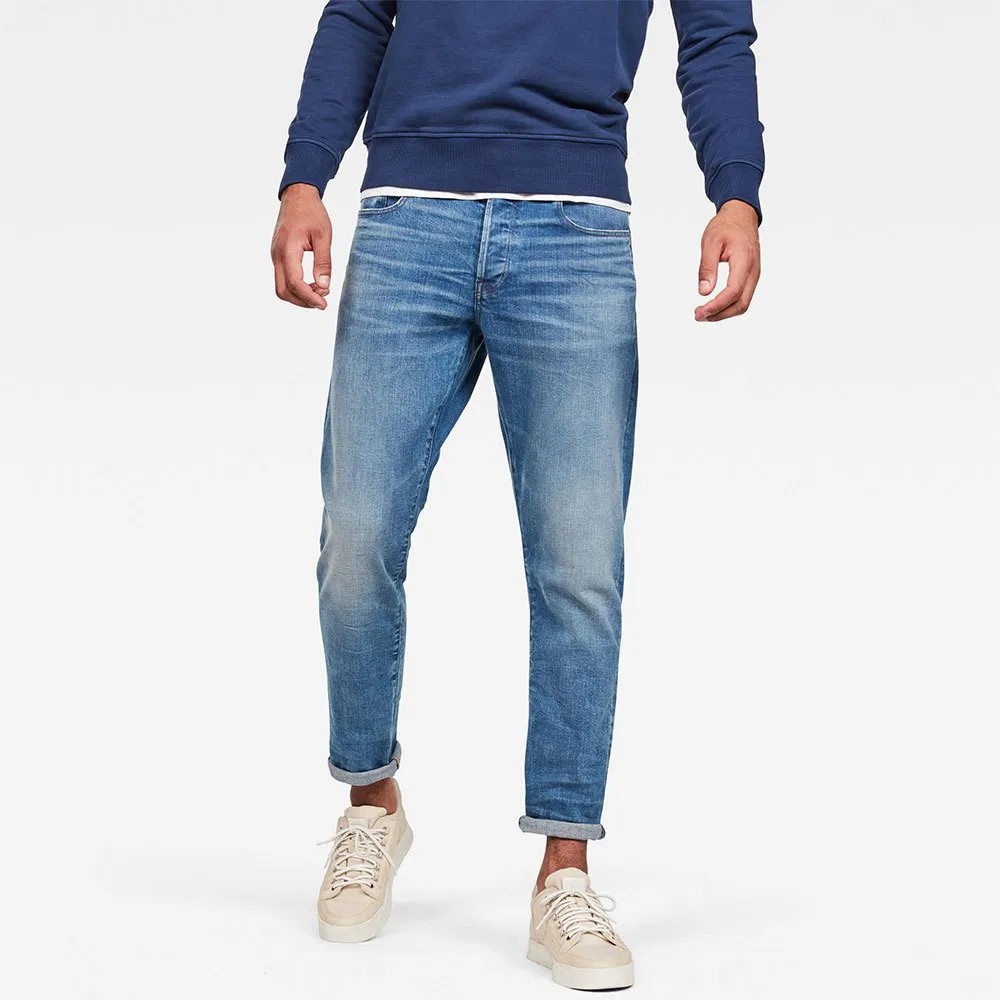 G-STAR RAW Star Regular Tapered 牛仔褲 修身 彈性 正品歐洲代購 [137417617]