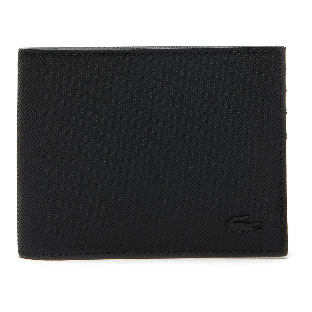 LACOSTE Classic Petit Pique Six Card Wallet 皮夾 經典 正品代購