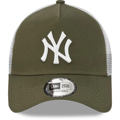 NEW ERA New York Yankees Mlb E Frame Trucker League Essential 棒球帽 刺繡Logo 正品代購