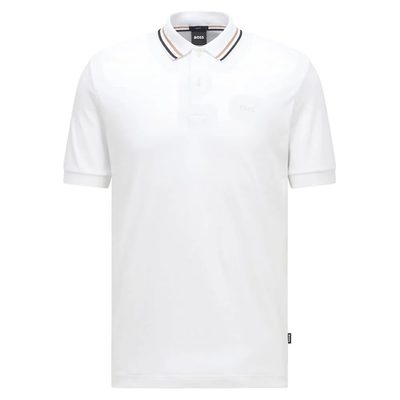 BOSS Penrose Short Sleeve POLO衫 合身版型 柔軟觸感 正品歐洲代購 [138382566]