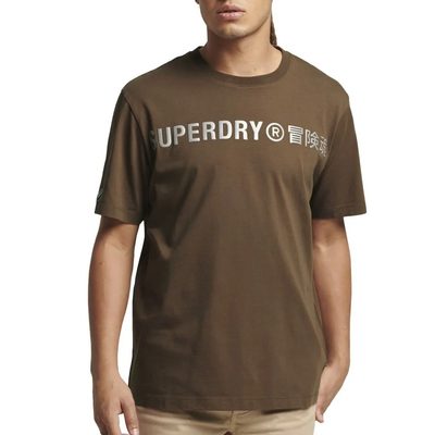 SUPERDRY Code Cl Linear Loose T恤 寬鬆 純棉 正品歐洲代購 [138565935]