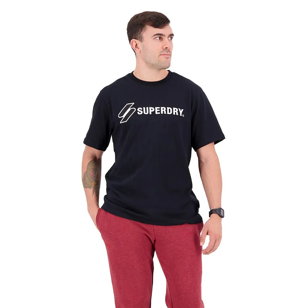 SUPERDRY Code Sl Applique Sho T恤 耐磨 舒適 寬鬆 正品歐洲代購 [138566078]