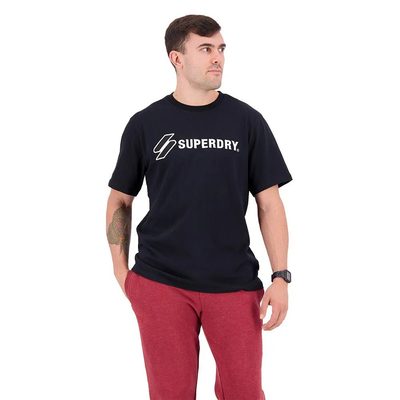 SUPERDRY Code Sl Applique Sho T恤 耐磨 舒適 寬鬆 正品歐洲代購 [138566078]