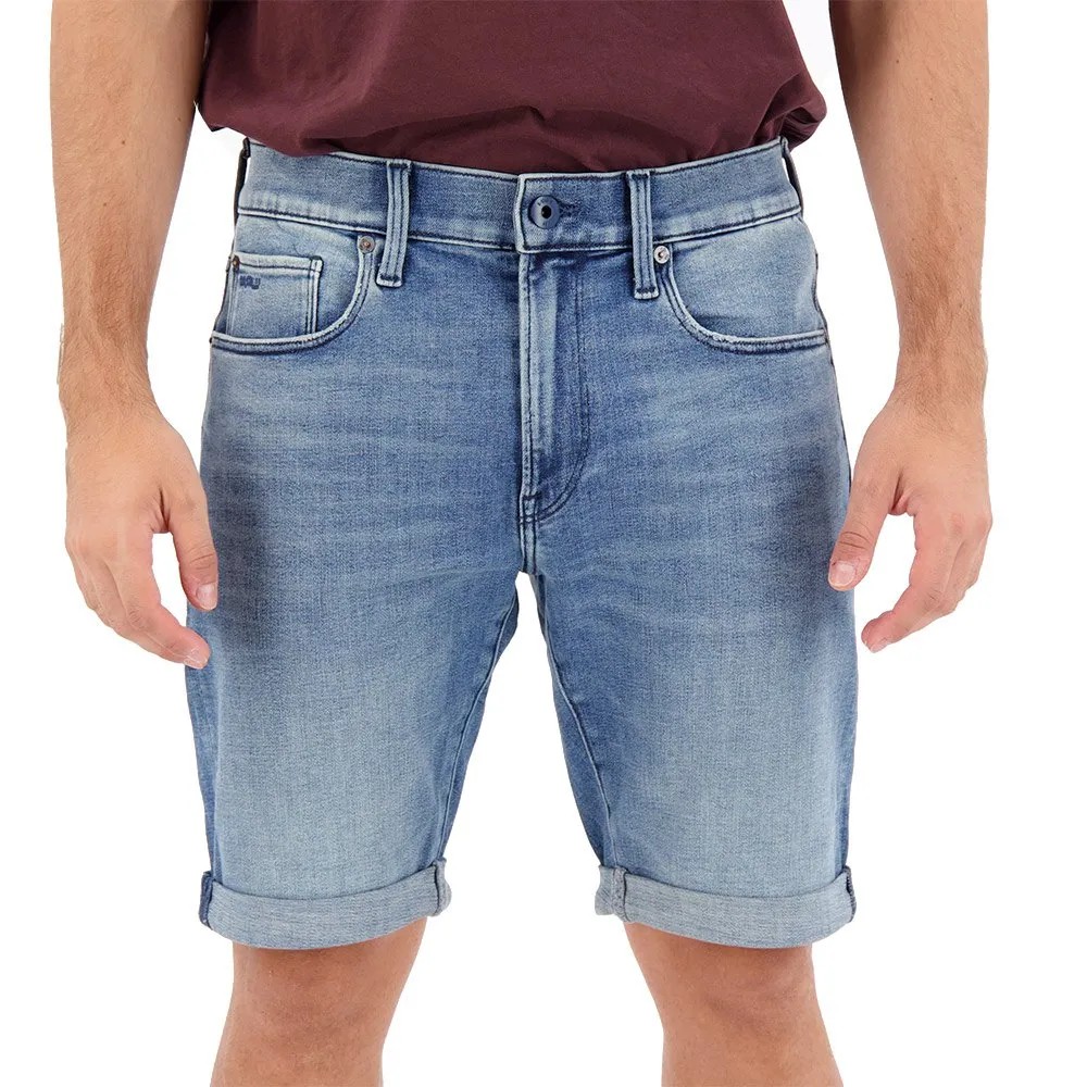 G-STAR RAW Star Slim 短褲 修身 修身彈性 中腰短褲 正品歐洲代購 [138605860]