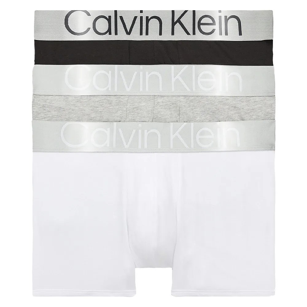 CALVIN 3件組 Klein 四角褲 耐磨 透氣 舒適 男內褲 平口褲 正品歐洲代購 [138646414]