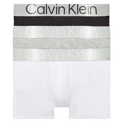 CALVIN 3件組 Klein 四角褲 耐磨 透氣 舒適 男內褲 平口褲 正品歐洲代購 [138646414]