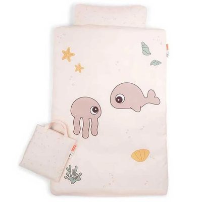 DONE BY DEER Deer Bedlinen Baby Se Gots Jelly Wally 70x80 Cm 睡眠寢具 正品代購