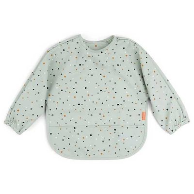 DONE BY DEER Deer Sleeved Pocket Happy Dots 圍兜口水巾 正品代購