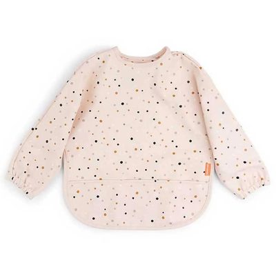 DONE BY DEER Deer Sleeved Pocket Happy Dots 圍兜口水巾 正品代購