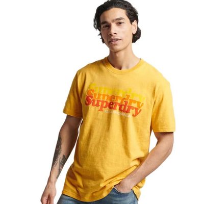 SUPERDRY Vintage Cali Stripe T恤 復古 寬鬆版型 正品歐洲代購 [138794425]