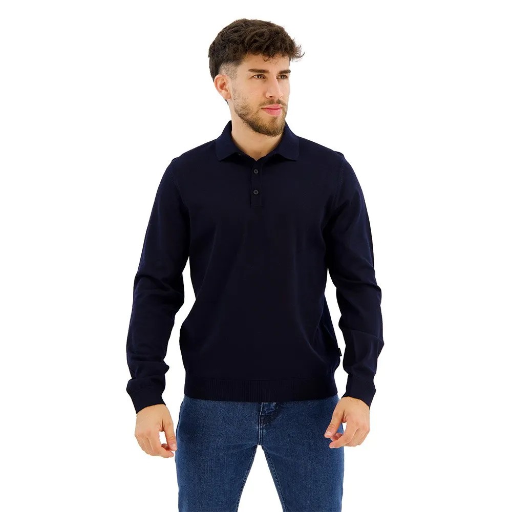 BOSS Lancione Long Sleeve POLO衫 舒適 針織 正品歐洲代購 [139226426]