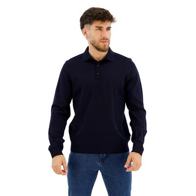 BOSS Lancione Long Sleeve POLO衫 舒適 針織 正品歐洲代購 [139226426]