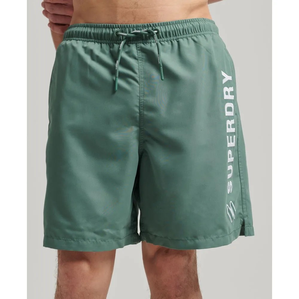 SUPERDRY Code Applque Swimmin 短褲 快乾 彈性 正品歐洲代購 [139530593]