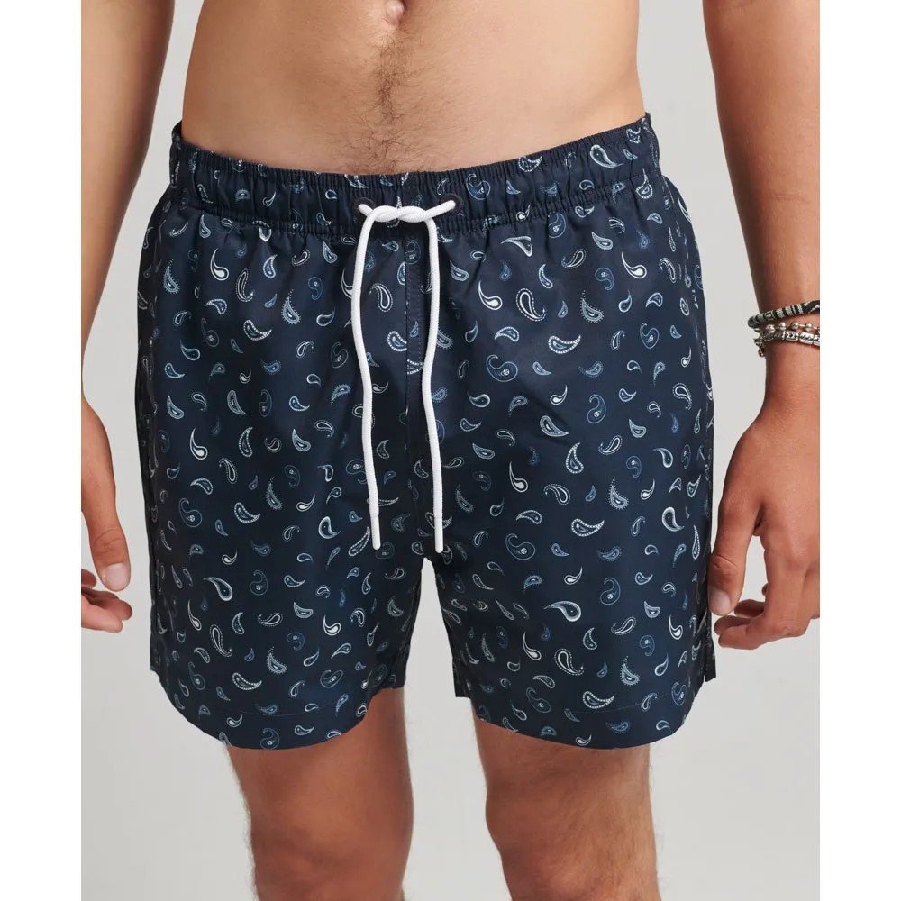 SUPERDRY Studios Swimming 短褲 絲質觸感 低調優雅 正品歐洲代購 [139530898]