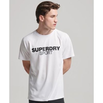 SUPERDRY Train Active Logo Sh T恤 吸濕排汗 正品歐洲代購 [139530905]