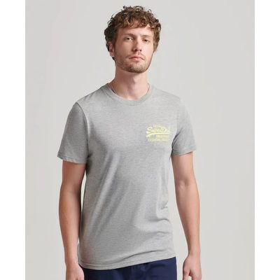 SUPERDRY Vintage Vl Neon Shor T恤 復古 舒適 寬鬆 正品歐洲代購 [139531275]