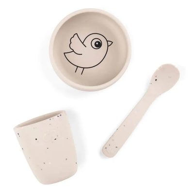 DONE BY DEER Deer Birdee Done Silicone Cutlery Set 餐具組 正品代購
