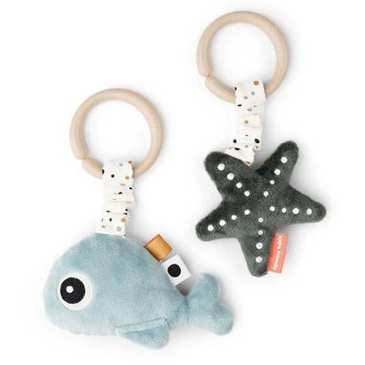 DONE BY DEER Deer Hanging Activity Toy Wally 2 Pieces 推車座椅配件 正品代購