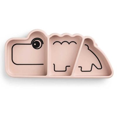 DONE BY DEER Deer Silicone Stick Stay Snack Croco Plate 餐盤組 正品代購