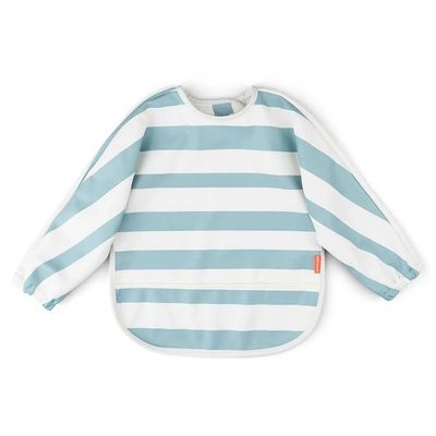 DONE BY DEER Deer Sleeved Pocket Stripes 圍兜口水巾 正品代購