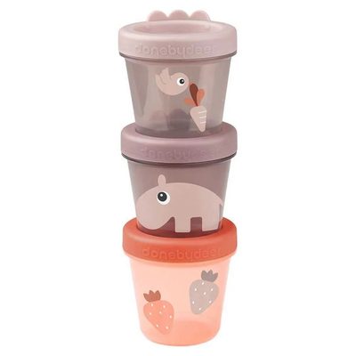 DONE BY DEER Deer Baby Food Container 3 Pack Ozzo 保鮮盒與便當盒 正品代購