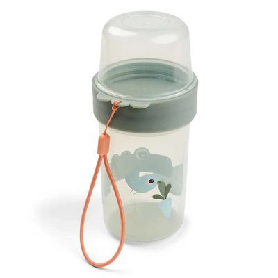 DONE BY DEER Deer Go 2 Way Snack Container L Croco 保鮮盒與便當盒 正品代購