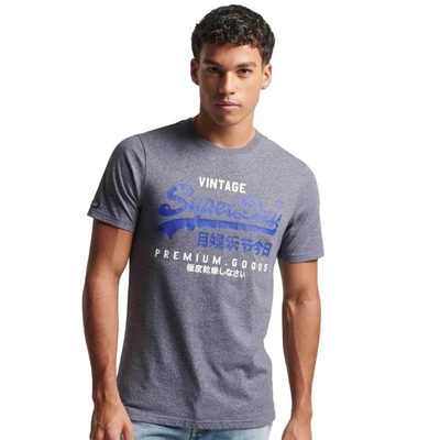 SUPERDRY Classic Vintage Logo T恤 舒適 寬鬆 正品歐洲代購 [140077403]