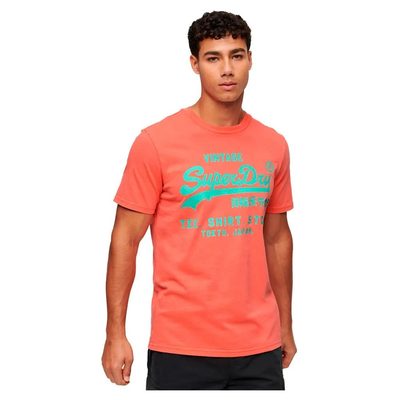SUPERDRY Neon Vintage Logo Sh T恤 100%棉 正品歐洲代購 [140140846]