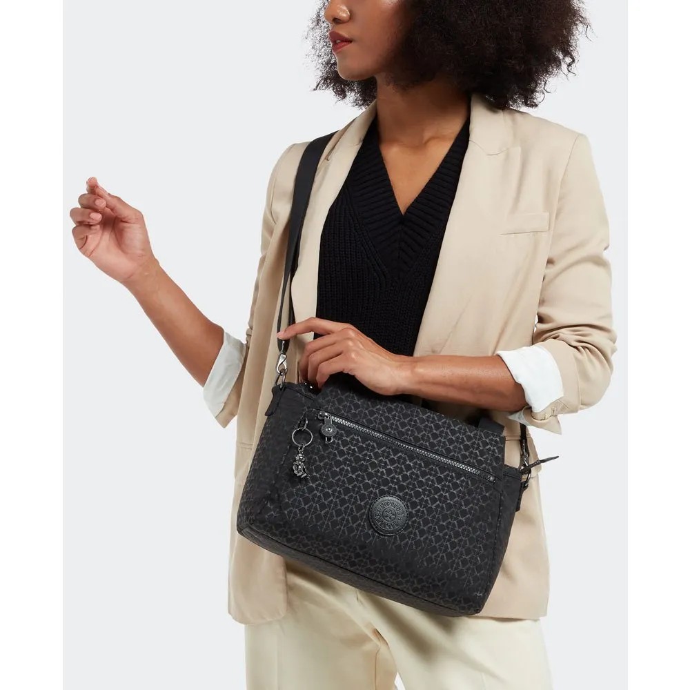 KIPLING Elysia Shoulder Bag 尼龍 多隔層 正品歐洲代購 [140141597]