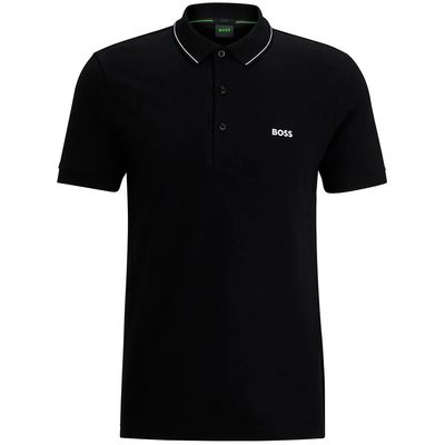 BOSS Short Sleeve POLO衫 修身 刺繡Logo 有領 休閒 正品歐洲代購 [140257945]