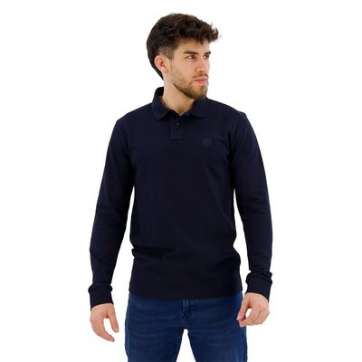 BOSS Passerby Long Sleeve POLO衫 修身彈性 舒適透氣 正品歐洲代購 [140437544]