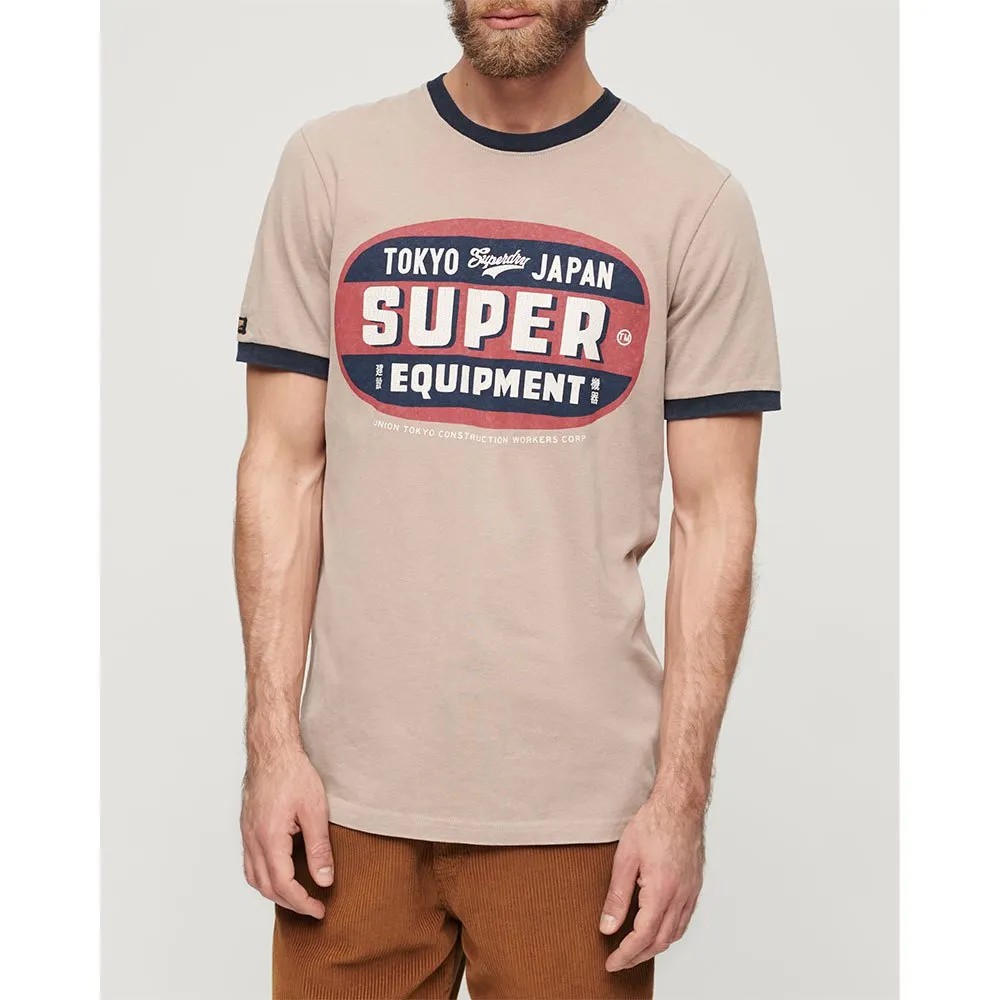 SUPERDRY Ac Ringer Workwear G T恤 舒適 復古 經典 正品歐洲代購 [140587802]