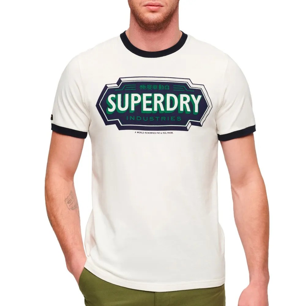 SUPERDRY Ac Ringer Workwear G T恤 復古美式 正品歐洲代購 [140587804]
