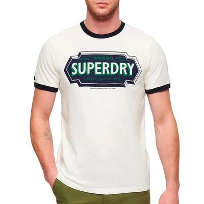 SUPERDRY Ac Ringer Workwear G T恤 復古美式 正品歐洲代購 [140587804]