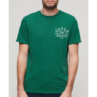 SUPERDRY Athletic College Gra T恤 耐磨 棉質 寬鬆 正品歐洲代購 [140587826]
