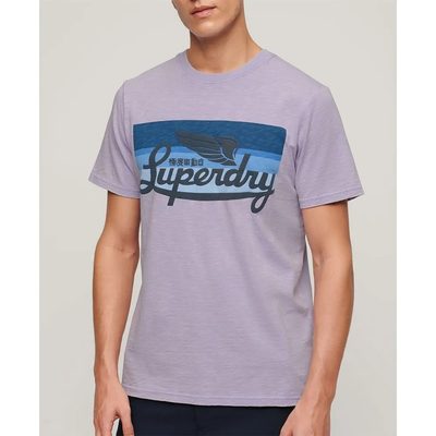 SUPERDRY Cali Logo Short Slee T恤 竹節棉 寬鬆版型 正品歐洲代購 [140587865]