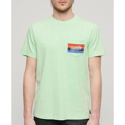 SUPERDRY Cali Logo Short Slee T恤 竹節棉 寬鬆版型 正品歐洲代購 [140587866]