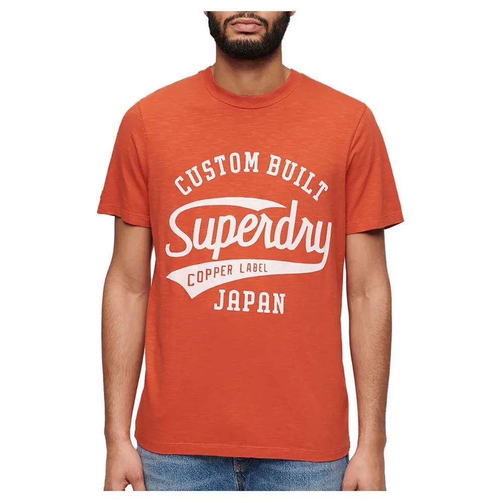 SUPERDRY Copper Label Script T恤 復古 寬鬆 正品歐洲代購 [140587941]