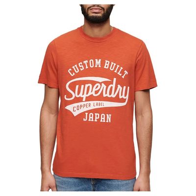 SUPERDRY Copper Label Script T恤 復古 寬鬆 正品歐洲代購 [140587941]