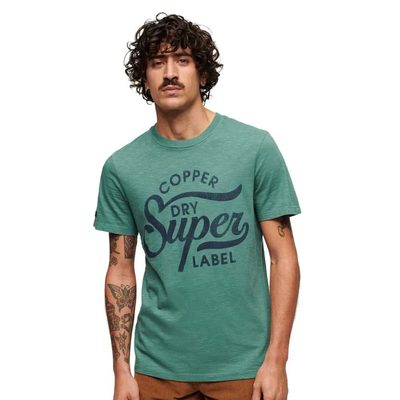 SUPERDRY Copper Label Script T恤 復古 寬鬆 正品歐洲代購 [140587942]