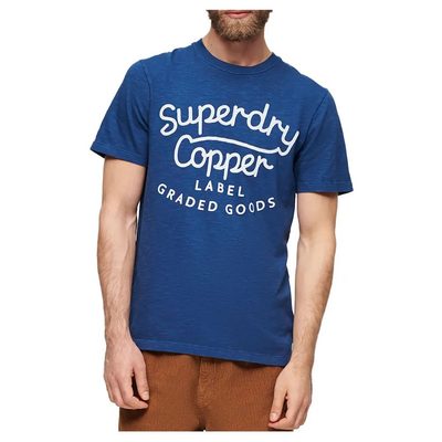 SUPERDRY Copper Label Script T恤 寬鬆版型 正品歐洲代購 [140587944]